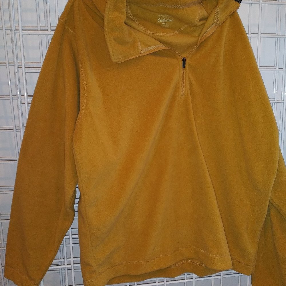 Cabelas men's medium regular fleece pullover